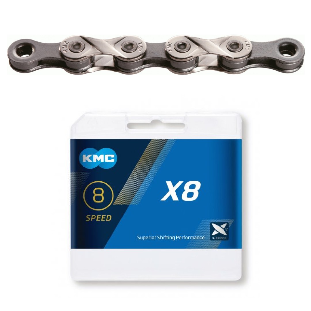 Veriga KMC Z8.3 114L silver/grey