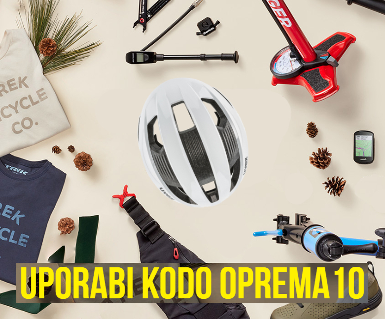 10% dodatnega popusta na izbrano opremo
