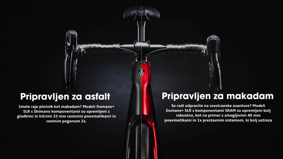 Trek Domane+ SLR - E-cestno kolo kot ga še niste videli